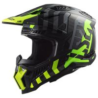 LS2 MX703 X-FORCE-06 CARBON-6K BARRIER off-road helma zelená